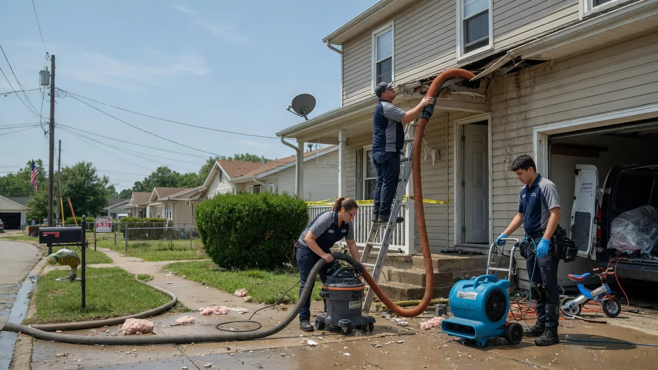 Water Damage Restoration in Little River, KS near me